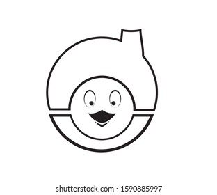 home of penguin logo vector