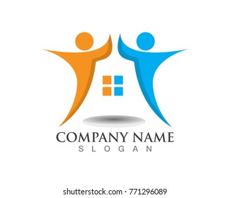 Home people logos