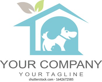 home pet logo for business