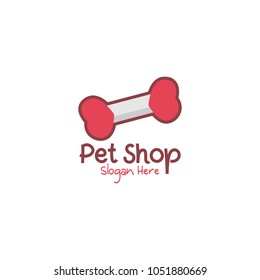 Home Pet Shop Logo Icon Template Design. Vector Illustration