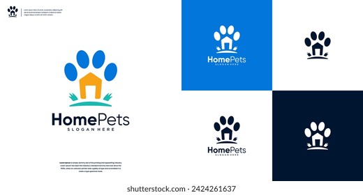 Home Pets Care logo design