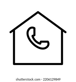 Home phone icon color editable