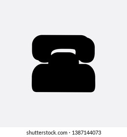 home phone icon sign signifier vector