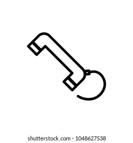 home phone icon vector 
