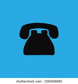 home phone icon vector