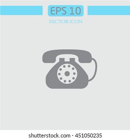 home phone  icon vector