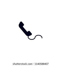Home phone vector icon