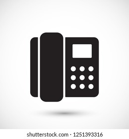 Home phone  vector icon