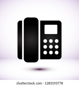 Home phone  vector icon