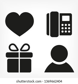 Home phone  vector icon