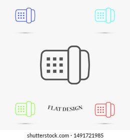 Home Phone vector icon. Home Phone for communication icon. Home Phone for web design icon .Home Phone for online communication icon.