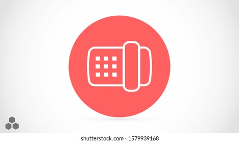 Home Phone vector icon. Home Phone for communication icon. Home Phone for web design icon .Home Phone for online communication icon.