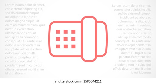 Home Phone vector icon. Home Phone for communication icon. Home Phone for web design icon .Home Phone for online communication icon.