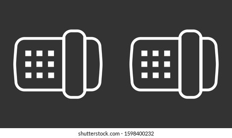 Home Phone vector icon. Home Phone for communication icon. Home Phone for web design icon .Home Phone for online communication icon.