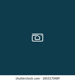 home photography simple vector illustration