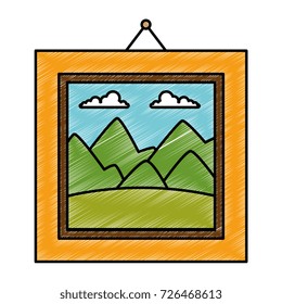 home picture isolated icon