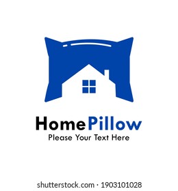 Home Pillow Logo Template Illustration