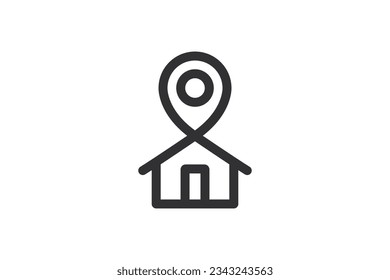 Logodesign für Heimstift - einfaches Design für Positionsindex
