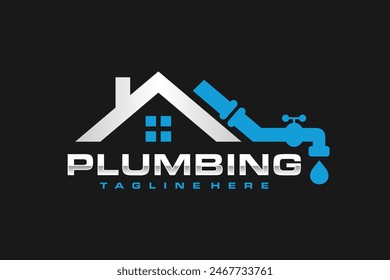 home pipe water faucet logo