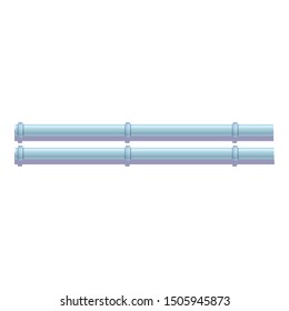 Home pipes icon. Cartoon of home pipes vector icon for web design isolated on white background