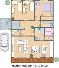 Home  Placement of furniture  Japan style