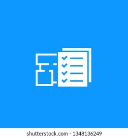 Home plan project vector icon