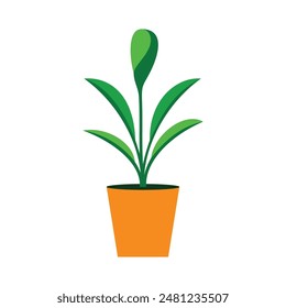 Home Plant Icon Illustrations set includes versatile and chic plant designs, perfect for home decor and botanical themes.