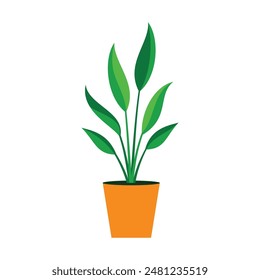 Home Plant Icon Illustrations set includes versatile and chic plant designs, perfect for home decor and botanical themes.