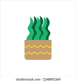 Home Plant and Pot Elements
