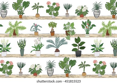 home plants pattern