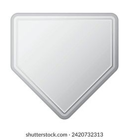 home plate symbol icon graphic