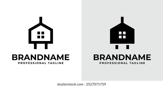 Logotipo del enchufe casero, conveniente para cualquier negocio relacionado con el hogar y enchufe
