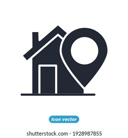 home point icon. Navigation. location. GPS elements pack symbol template for graphic and web design collection logo vector illustration