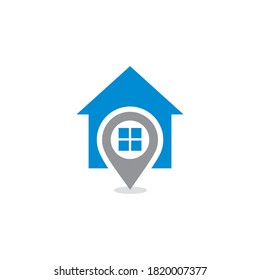 Home Pointer Vector , Real Estate Logo