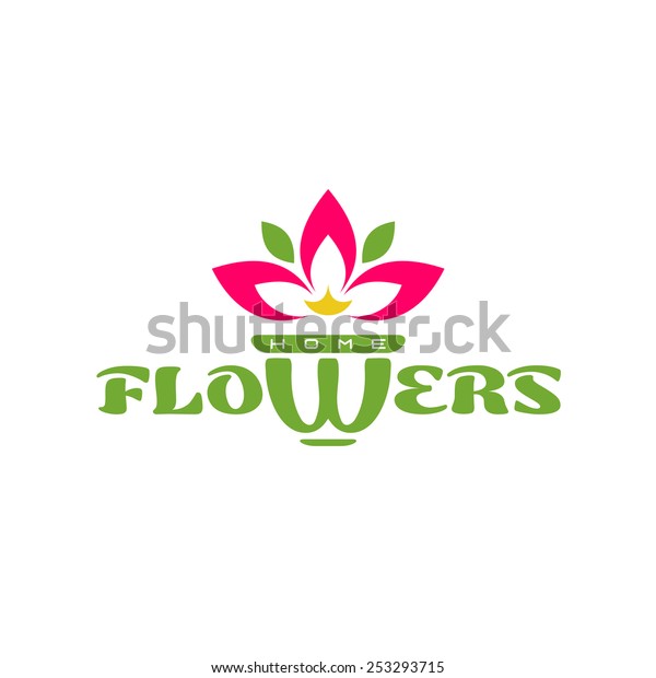 Flower Word Template from image.shutterstock.com