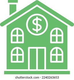 Home Price vector icon. Can be used for printing, mobile and web applications.