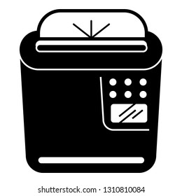 Home printer icon. Simple illustration of home printer vector icon for web design isolated on white background