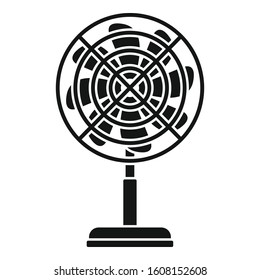Home propeller icon. Simple illustration of home propeller vector icon for web design isolated on white background