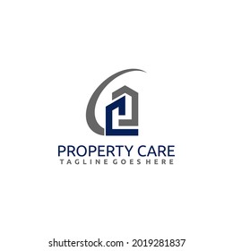 Home Property Care Logo Icon Template