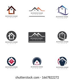 Home Property and Construction Logo design