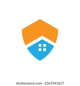 Design des Home Property and Bau-Logos