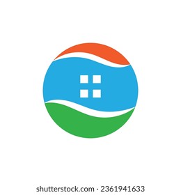 Home Property and construction logo design