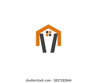 Plantilla de diseño de logotipo de propiedad residencial