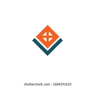 Home Property Logo Icon Minimal emblem design template