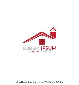 Home property logo Vector drawn building icon logo Illustration graphic vector of house building logo design elegant home logo
