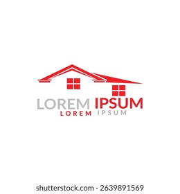 Home property logo Vector drawn building icon logo Illustration graphic vector of house building logo design elegant home logo