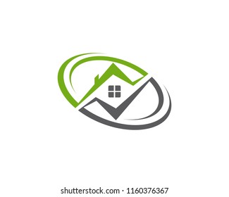 Home and property logo vector icon