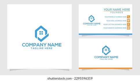 Home property logo vector icon symbol