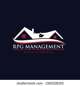  Home Property Management Creative Abstract Business Logo