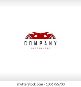 Home Property Roofing Abstract Creative Business Realtor Modern Logo